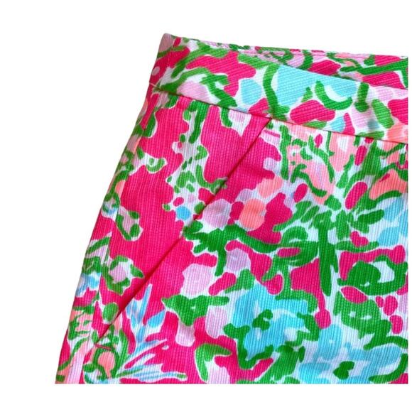 Lilly Pulitzer Shorts 4 Retro Preppy Small Shorts Boho Chic Resort wear Coastal - Picture 1 of 11